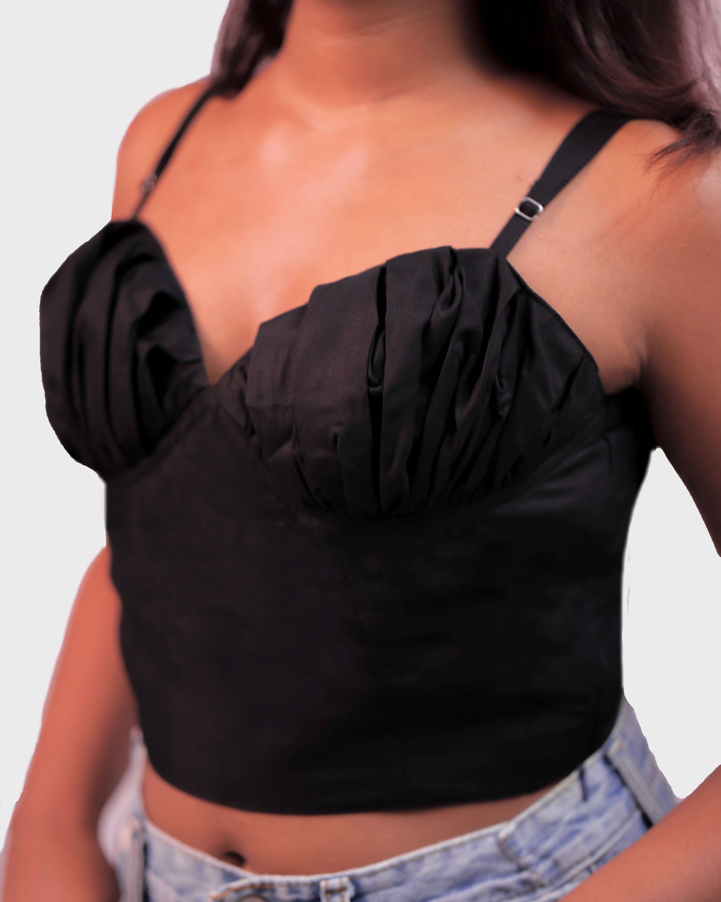 Fabres corset top